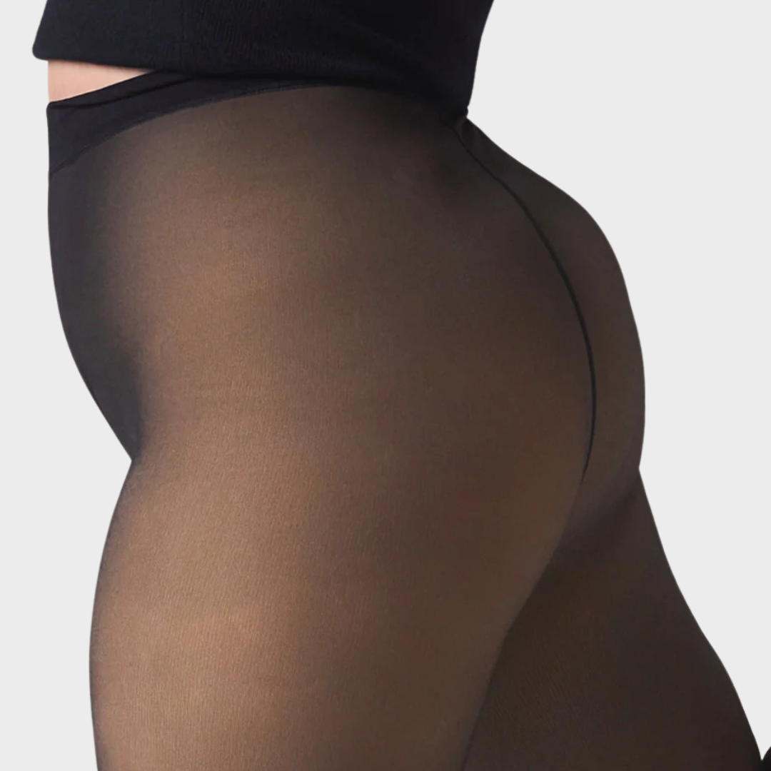 Norella Plus-Size Sherpa Tights